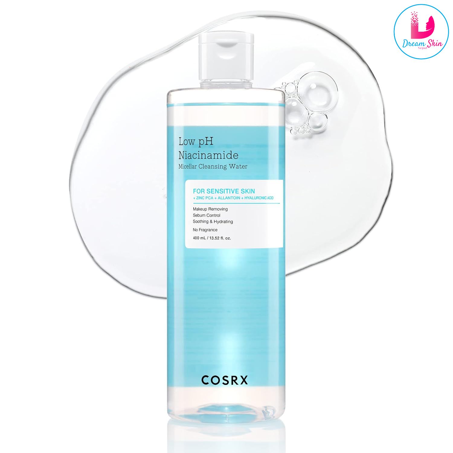 COSRX Low pH Niacinamide Micellar Cleansing Water [400ml]	